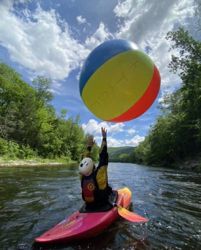 “It’s a chance to celebrate Pride Month on the river. We’re all together, we’re all supportive of LGBTQ people and this is a good place to be,” said Pride Day on the River Founder Ann Gillard.
