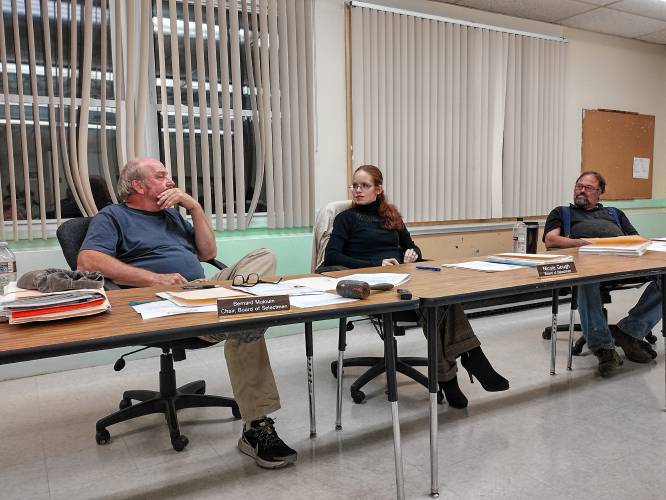 Phillipston's Selectboard debates whether to ask Athol officials for more time to decide on potential interest in the Bates Power Dam at their meeting on Sept. 18.