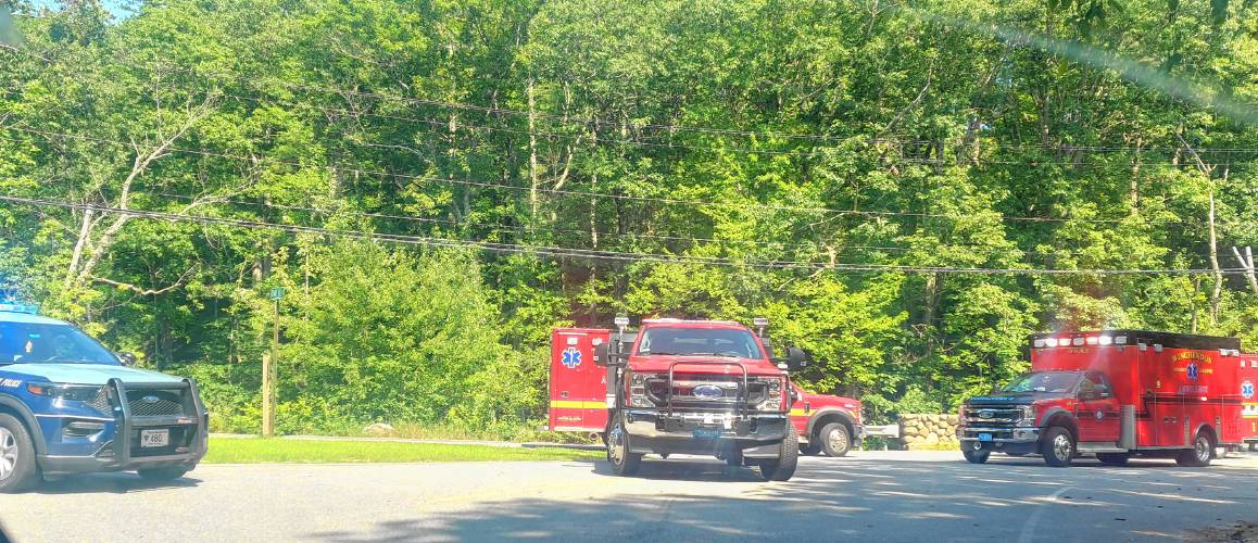 A two-vehicle crash was reported at 2:22 p.m. on Tuesday. Four people were involved, two of whom were pronounced dead. A two-vehicle crash was reported at 2:22 p.m. on Tuesday. Four people were involved, two of whom were pronounced dead.
