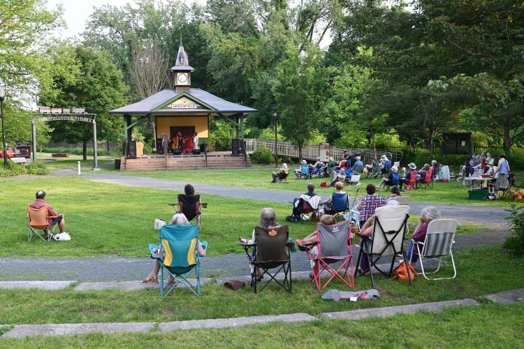 Coop Concerts in Greenfield’s Energy Park on Thursday evening.