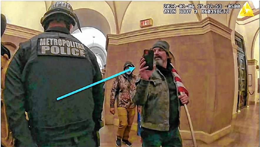 Christopher H. Keniley, of Greenfield, pictured at left, and Vincent J. Gillespie, of Athol, pictured at right, were pardoned by President Donald Trump for their actions during the attack on the U.S. Capitol on Jan. 6, 2021.