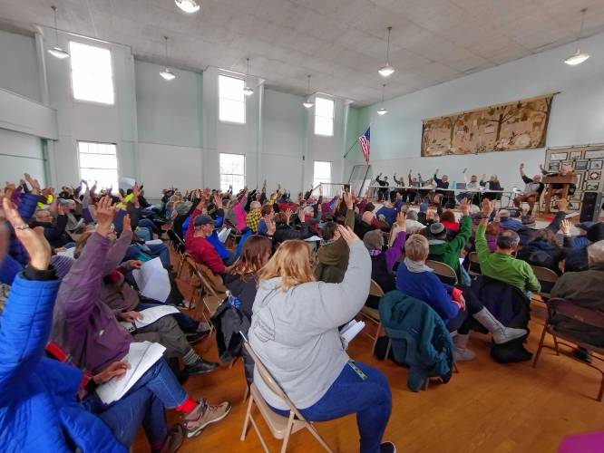 The vote at Saturday’s Special Town Meeting to approve a series of amendments to Petersham's FY25 budget was unanimous. The vote was needed to bring the town into compliance with the constraints of Propositon 2 1/2.