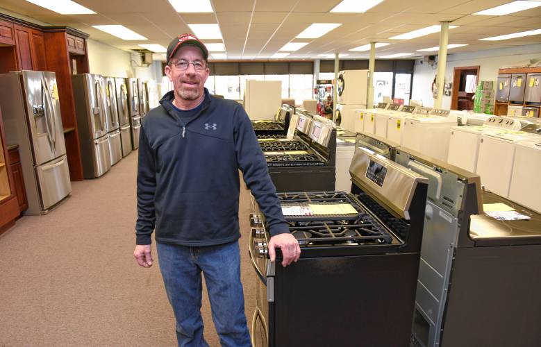 Mark Armentrout is the new owner of S&S Appliance on Main Street in Athol. 