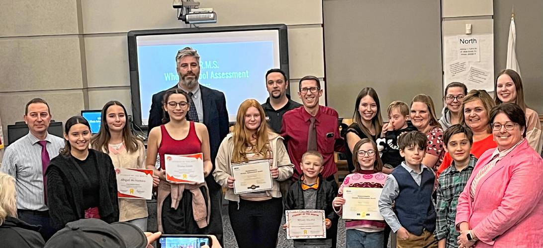 The Athol Royalston School District Students of the Month for January. The Athol Royalston School District Students of the Month for January.