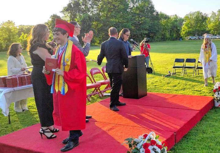 The Athol High School Class of 2024 received their diplomas during a ceremony held on Friday, May 31.