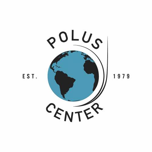 The logo for the Polus Center in Athol. 