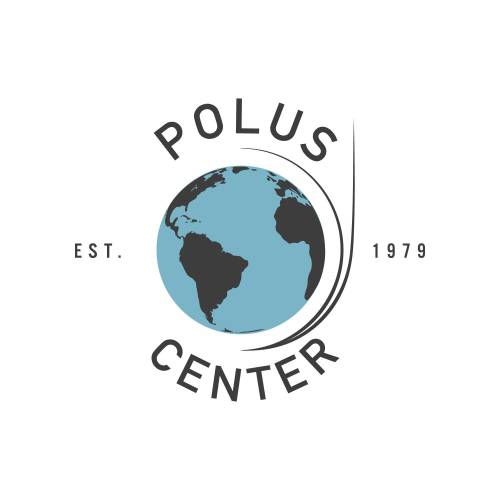 The logo for the Polus Center in Athol. 