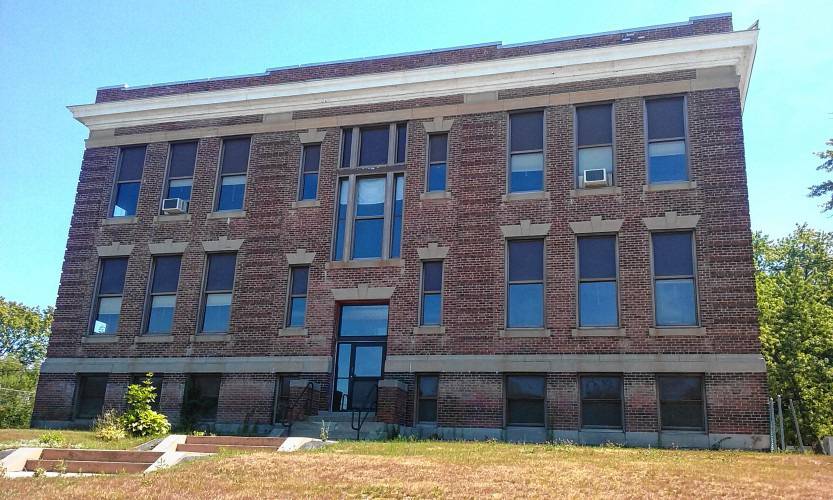 Town Manager Shaun Suhoski said redevelopment of the Ellen Bigelow (pictured here) and Riverbend schools is close to coming to fruition. It’s among the many development projects the town hopes to make progress on this year.  