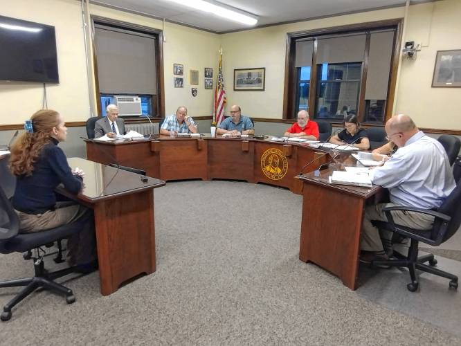 Phillipston Selectboard member Nicole Gough met with the Athol Selectboard on Sept. 17 to see if they would be willing to give Phillipston more time to make a decision on the future of the Bates Powers Dam, owned by Athol but located in Phillipston.