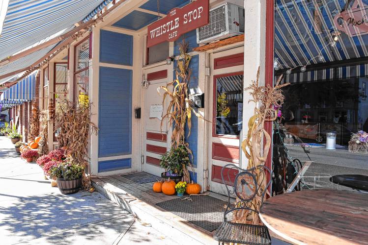 The Whistle Stop Cafe in Millers Falls. The Whistle Stop Cafe in Millers Falls.