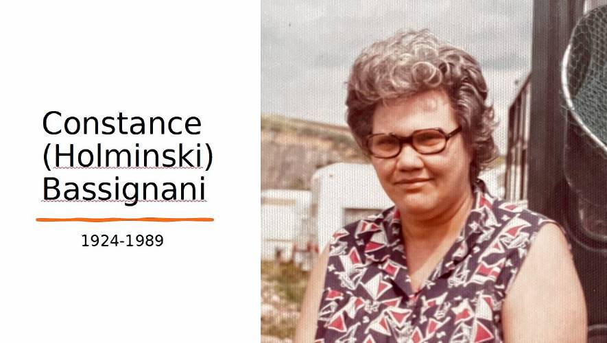 The human remains found just off the road on Route 78 in Warwick nearly 35 years ago have been identified as belonging to Constance (Holminski) Bassignani, who was 65 years old at the time of her death.