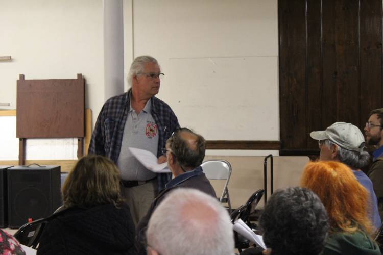 Fire Chief Joe Cuneo, who serves both Wendell and New Salem, is part of efforts to regionalize some aspects of fire protection service in four towns.