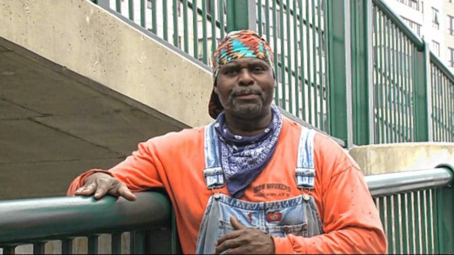 Roxbury native Ed Jordan owns a construction company, using the ironworking skills he acquired while incarcerated in Walpole. He is featured heavily in the documentary film “Holding Up The Sky,” which will be shown as part of a program at Orange Innovation Center on June 30.
