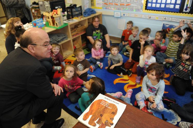 U.S. Rep. Jim McGovern visits the Head Start and Child Development Center in Montague in July 2023. U.S. Rep. Jim McGovern visits the Head Start and Child Development Center in Montague in July 2023.