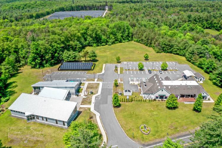 A drone image of the current Care Drive complex located off of Northfield Road in Erving. The image was taken by Charles S. Zilinski as part of a collection of drone images of the property on the town of Erving website. A drone image of the current Care Drive complex located off of Northfield Road in Erving. The image was taken by Charles S. Zilinski as part of a collection of drone images of the property on the town of Erving website.