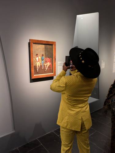 The Pocumtuck Valley Memorial Association (PVMA) has loaned out a painting to the Metropolitan Museum of Art’s exhibition “Superfine: Tailoring Black Style.”