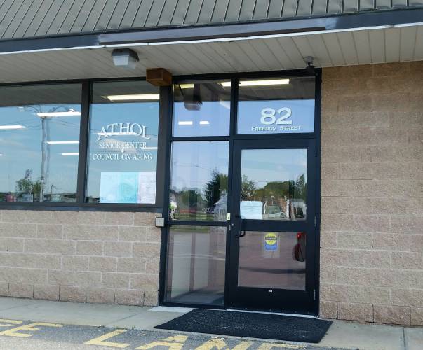 Athol Senior Center, 82 Freedom Street, Athol. Athol Senior Center, 82 Freedom Street, Athol.