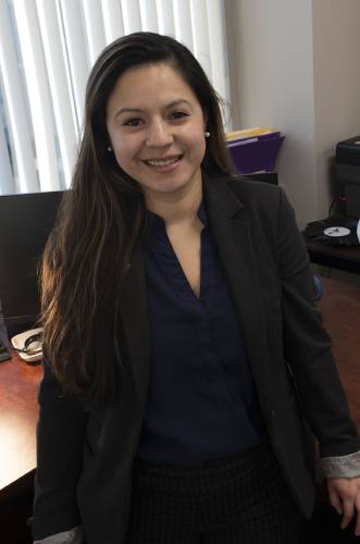 Claudia Quintero, director of Central West Justice Center, is part of the Fairness for Farm workers Coalition, which is advocating for a bill raising farm workers’ pay. Claudia Quintero, director of Central West Justice Center, is part of the Fairness for Farm workers Coalition, which is advocating for a bill raising farm workers’ pay.