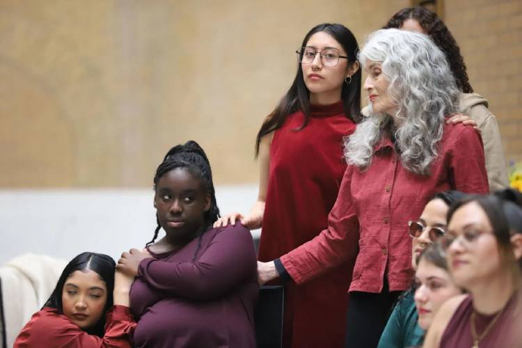 Individuals with Treehouse Foundation’s Truth Teller Ensemble perform at Children’s League of Massachusetts State House advocacy day on Thursday. Individuals with Treehouse Foundation’s Truth Teller Ensemble perform at Children’s League of Massachusetts State House advocacy day on Thursday.