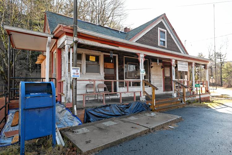 The old depot store and post office that is slated to become a historical museum and gift shop at 466 Wendell Depot Road in Wendell. 