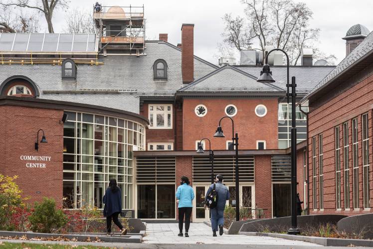 Mount Holyoke College.
