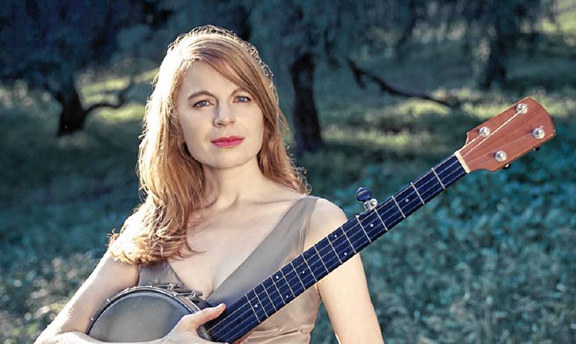 Grammy-nominated singer, composer, and song collector Moira Smiley will bring her haunting brand of folk music to the Montague Common Hall on Saturday, March 15, with a concert at 6:30 p.m. and a singing workshop at 3 p.m.