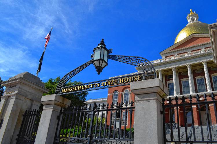 The Massachusetts State House in Boston The Massachusetts State House in Boston