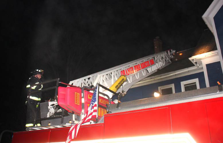 Orange Fire requested mutual aid to this three-alarm fire at 15 Jones St. reported at 4:05 p.m. on Christmas Day. The fire is believed to be accidental and started on a stovetop, according to the State Fire Marshal. Orange Fire requested mutual aid to this three-alarm fire at 15 Jones St. reported at 4:05 p.m. on Christmas Day. The fire is believed to be accidental and started on a stovetop, according to the State Fire Marshal.